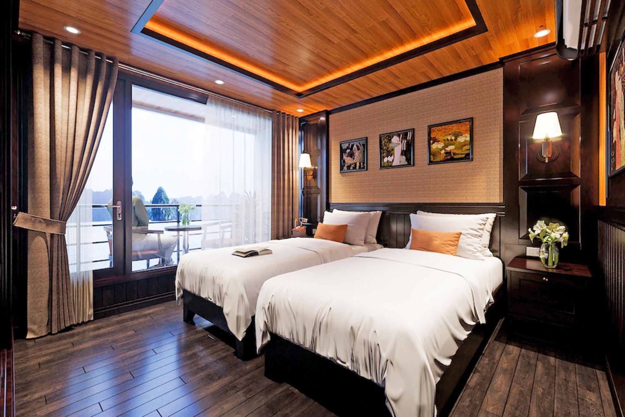 Halong Arcadia Cruise Hotel Ха Лонг Екстериор снимка