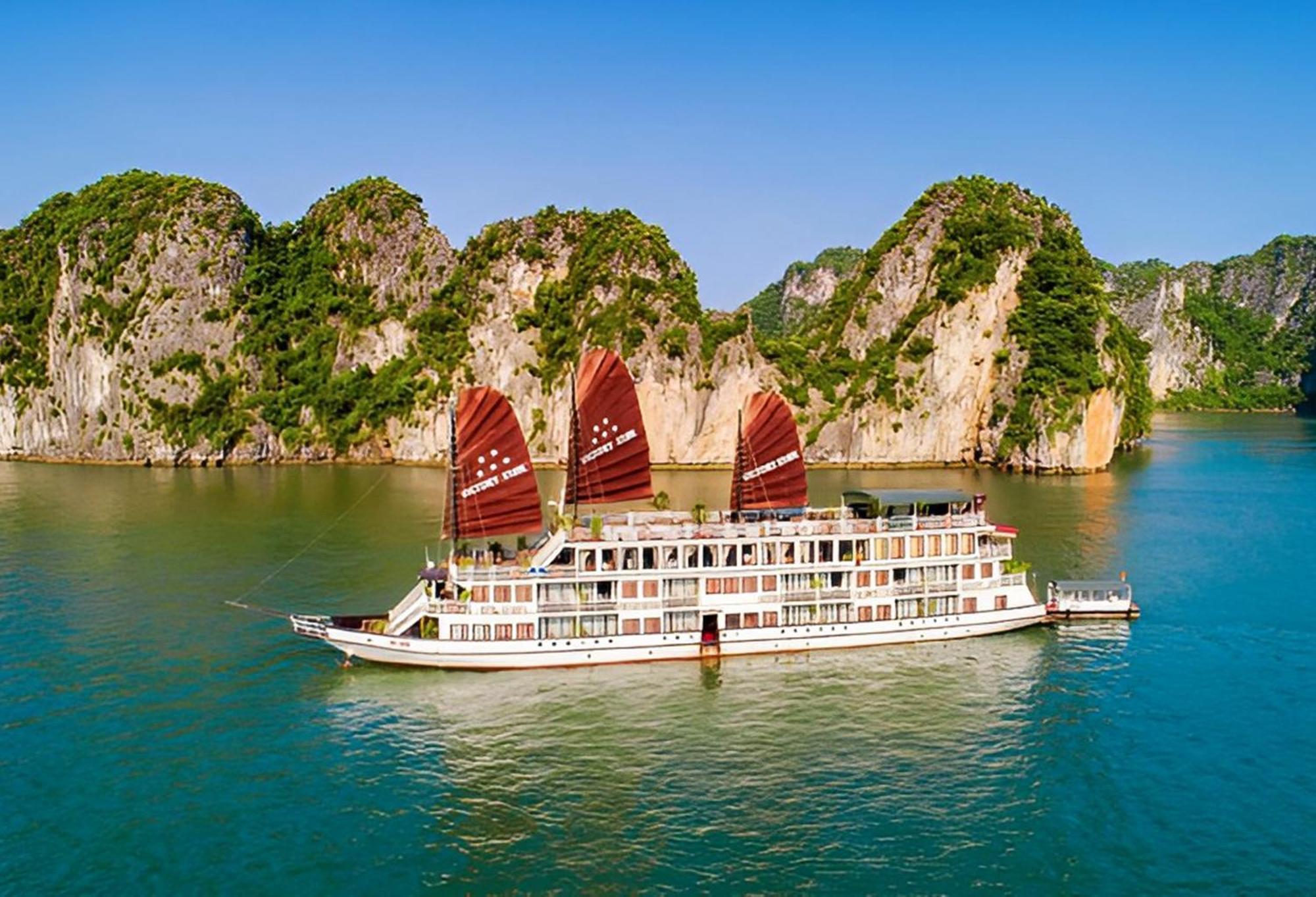 Halong Arcadia Cruise Hotel Ха Лонг Екстериор снимка